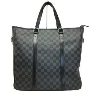 Louis Vuitton Tadao Damier Graphite Black Handbag